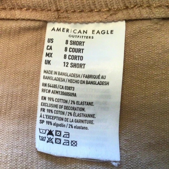 American Eagle Outfitters Velvet Jeans Size 8 Short - Picture 9 of 11